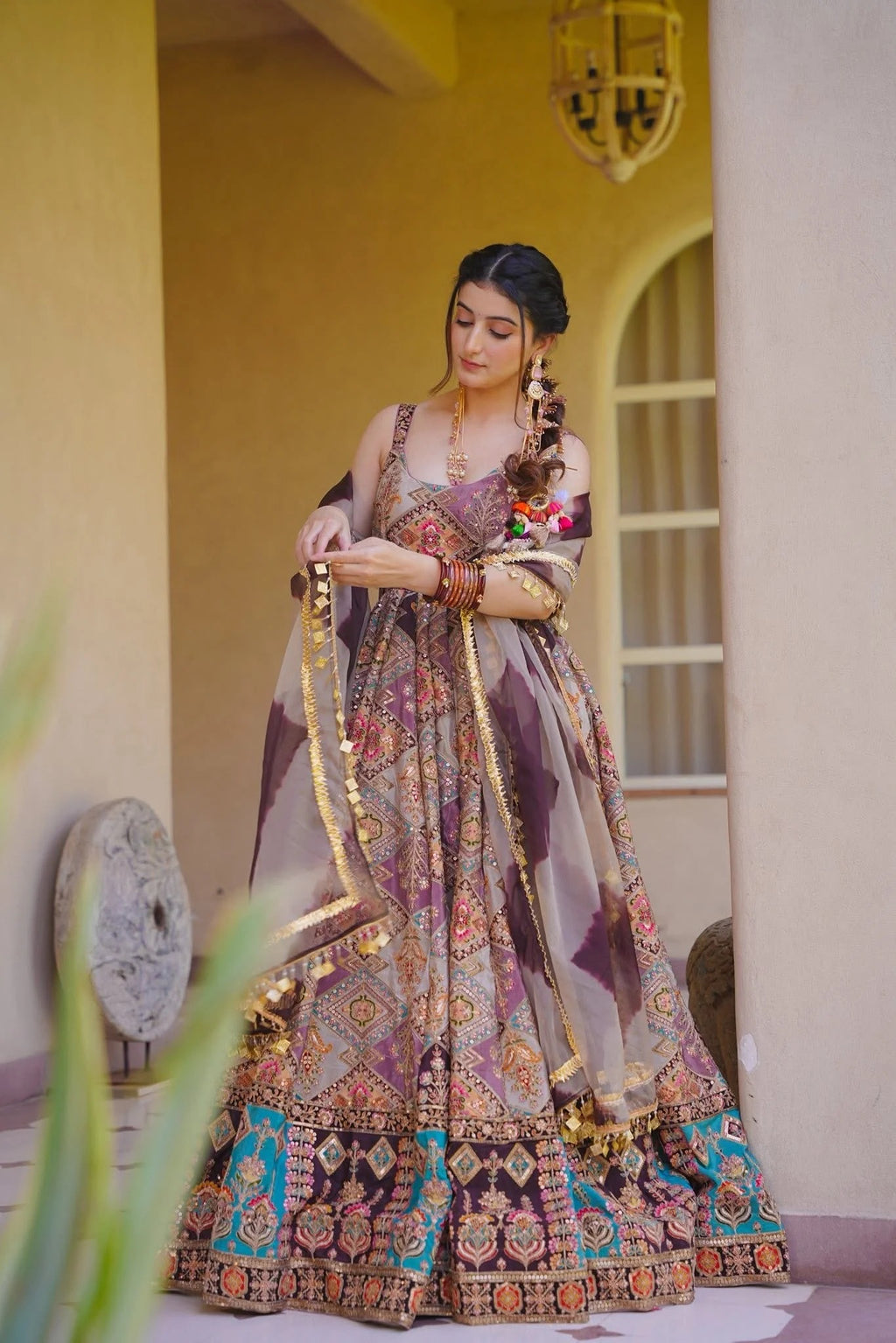 Mehraab Muse Embroidered Maxi Set