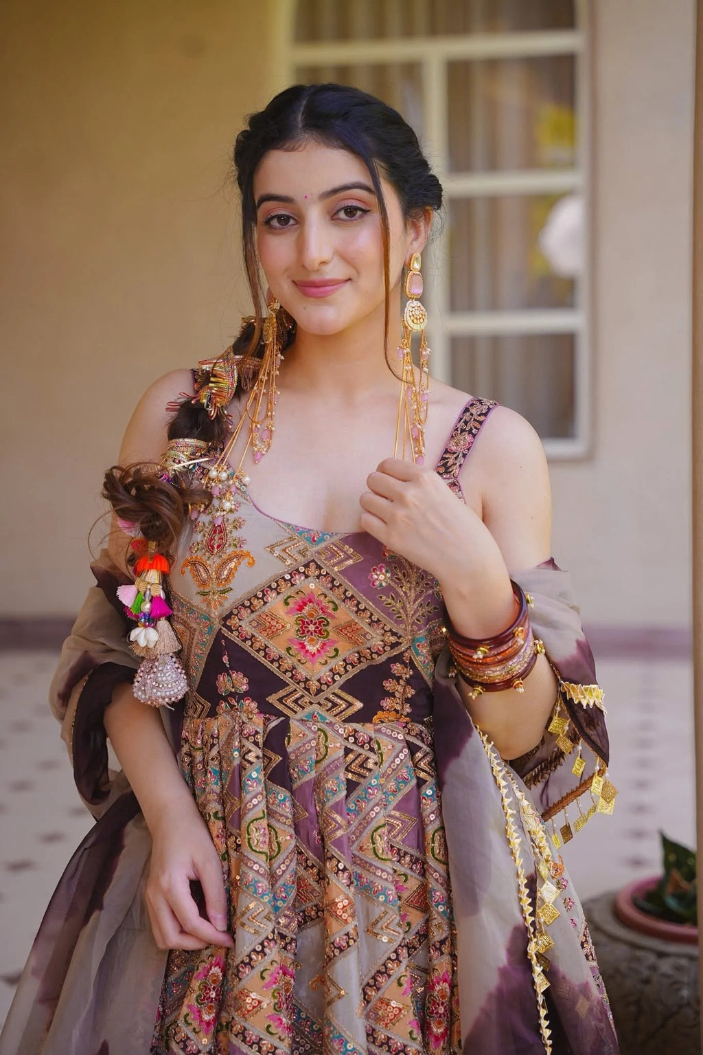 Mehraab Muse Embroidered Maxi Set