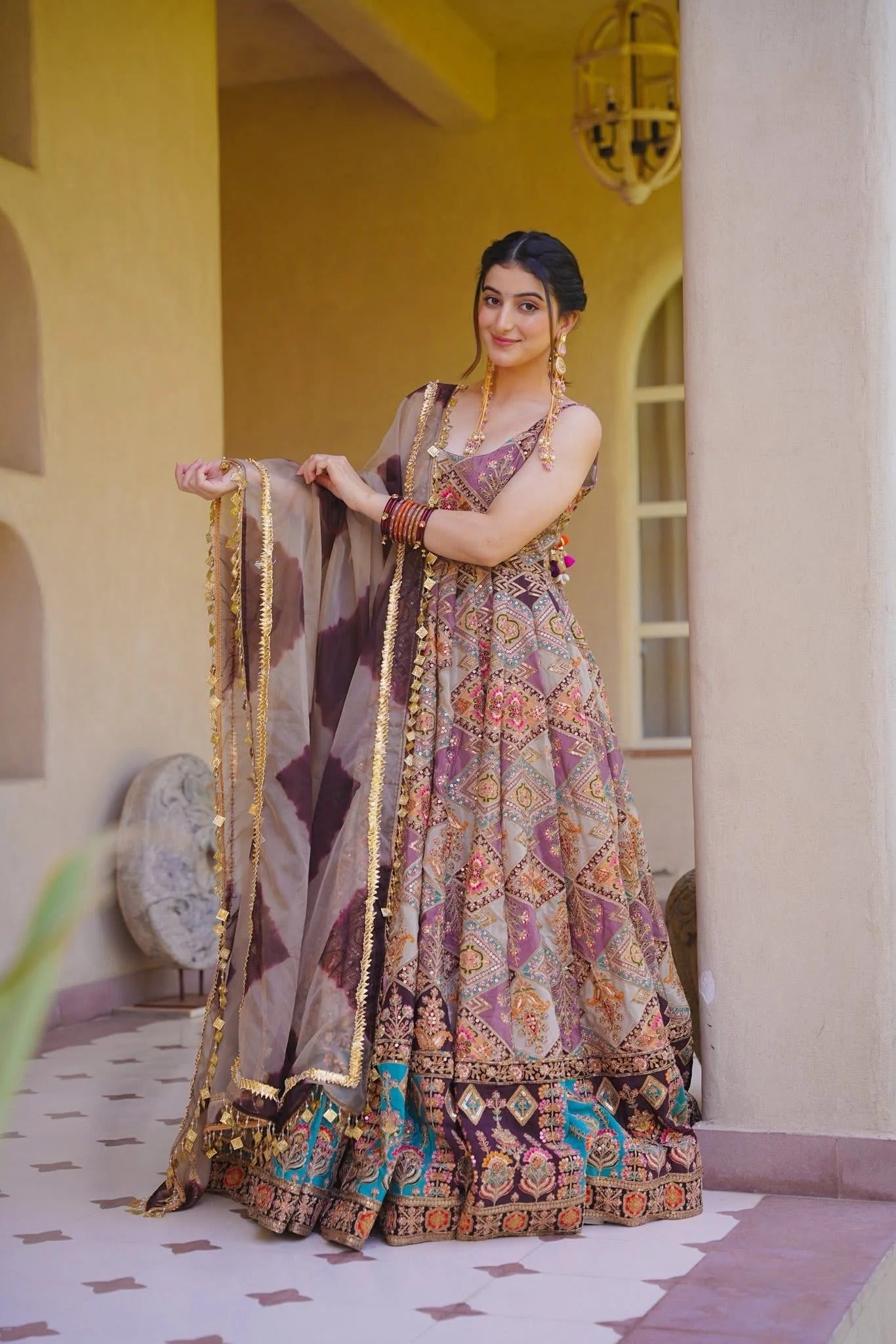 Mehraab Muse Embroidered Maxi Set