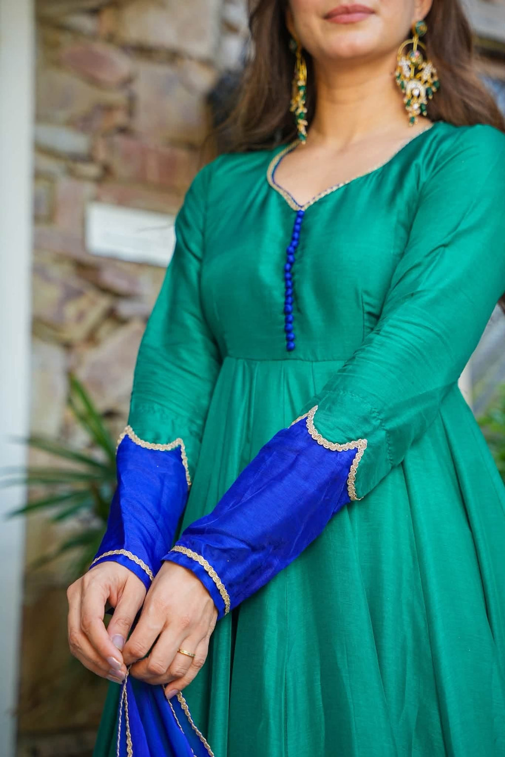 Newly Launch Silk Anarkali Suit Set