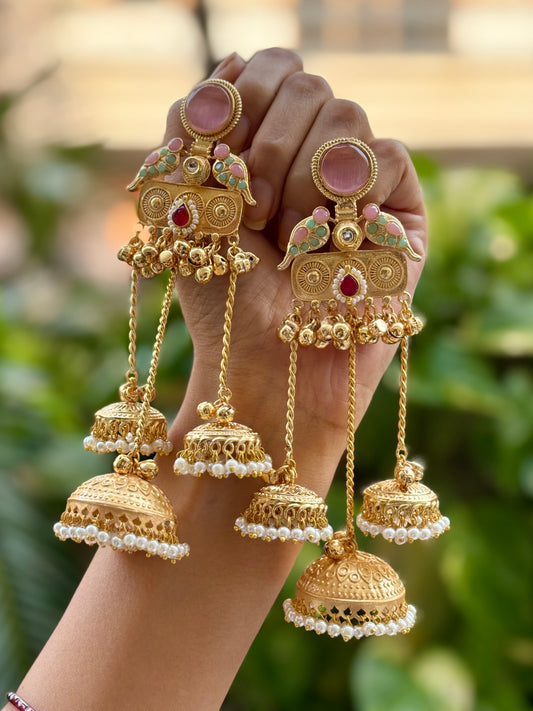Beautiful Aabroo Kashmiri Earing Set