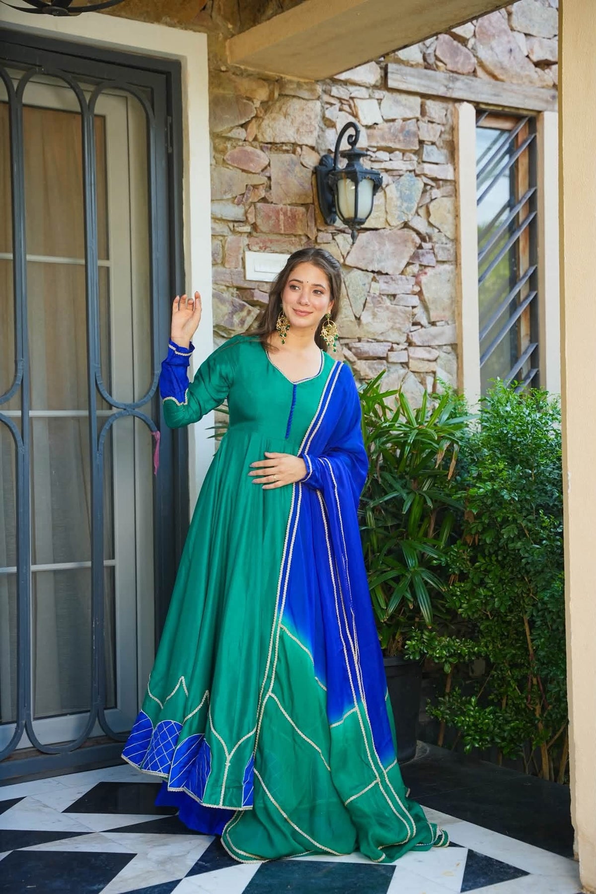 Newly Launch Silk Anarkali Suit Set