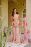 Pink Wedding Wear Kurta Set