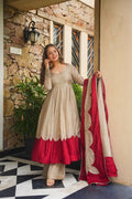 Evara Bloom Heavy Anarkali Suit Set