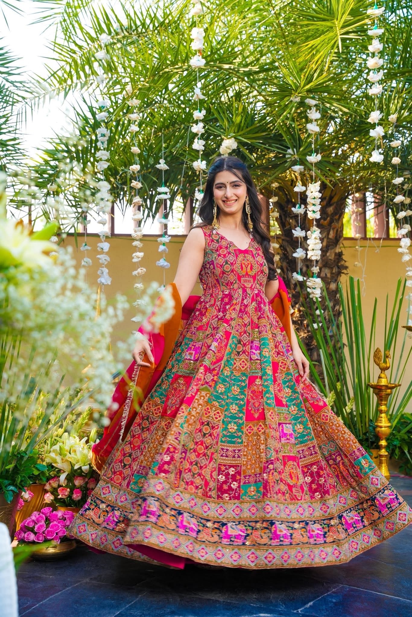 Beautiful Embroidered Anarkali Suit