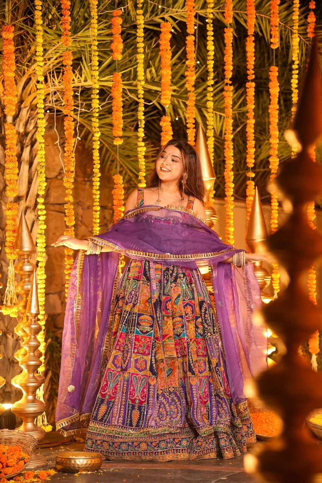 Beautiful Heavy Embroidered Anarkali Suit Set