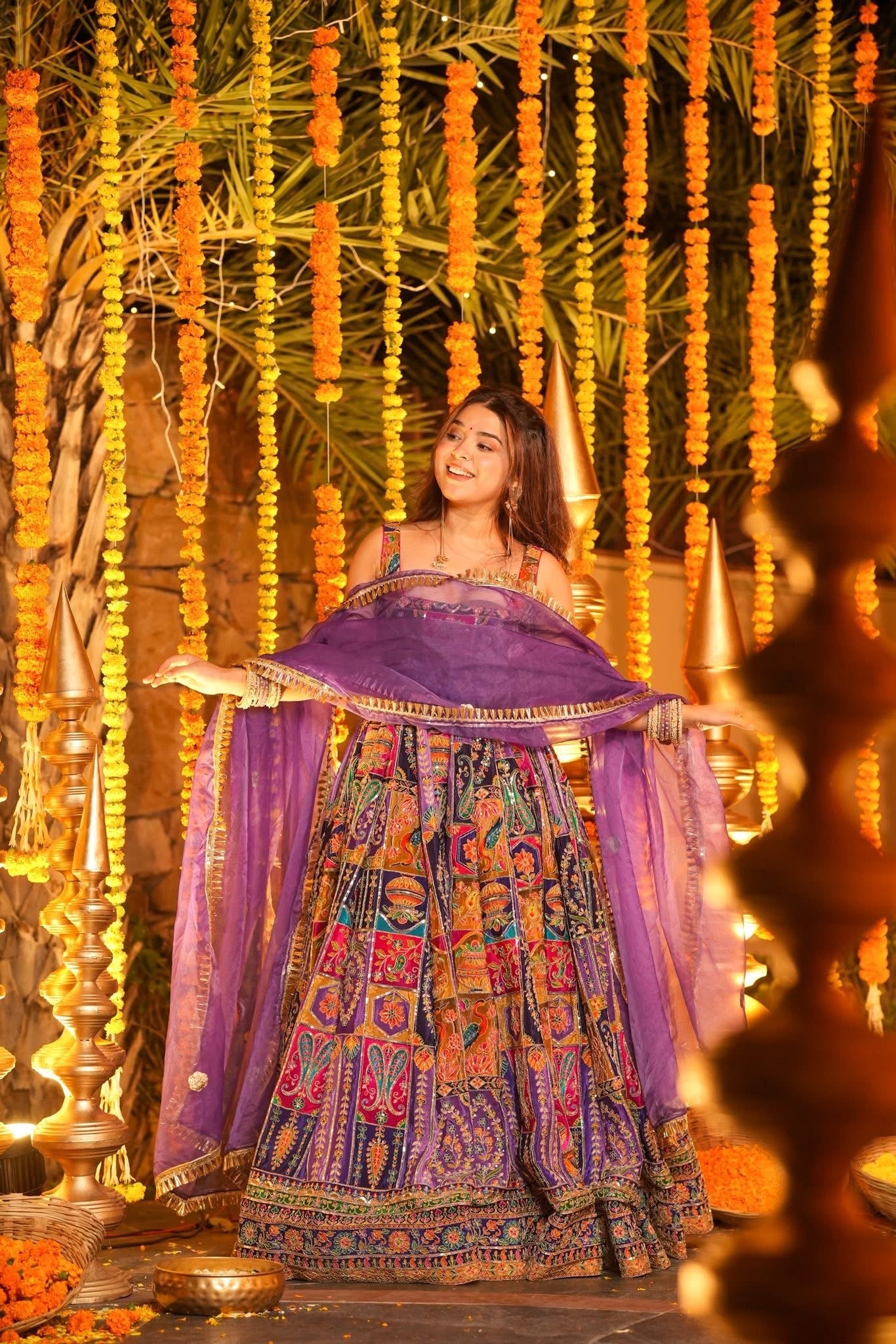 Beautiful Heavy Embroidered Anarkali Suit Set
