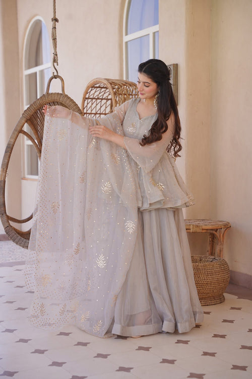 Beautiful Festive Sharara Suit Set