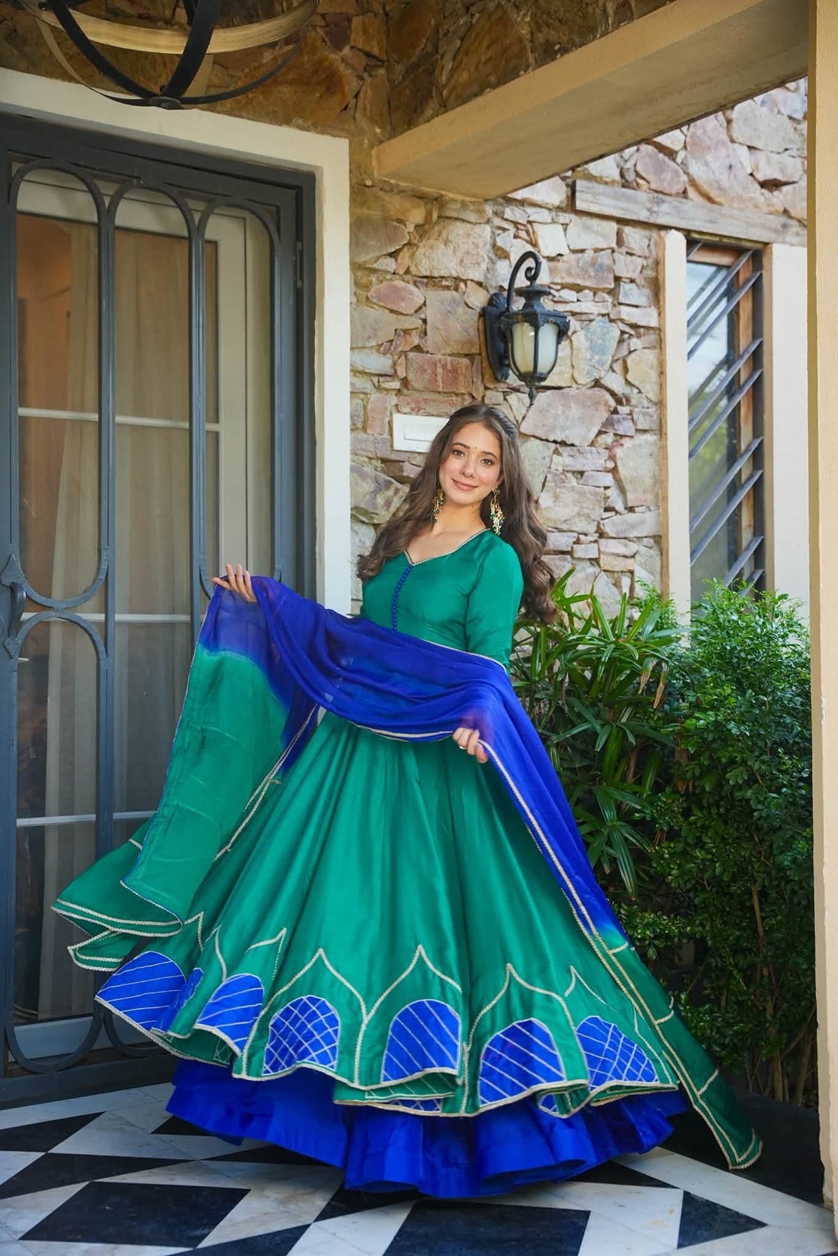 Newly Launch Silk Anarkali Suit Set