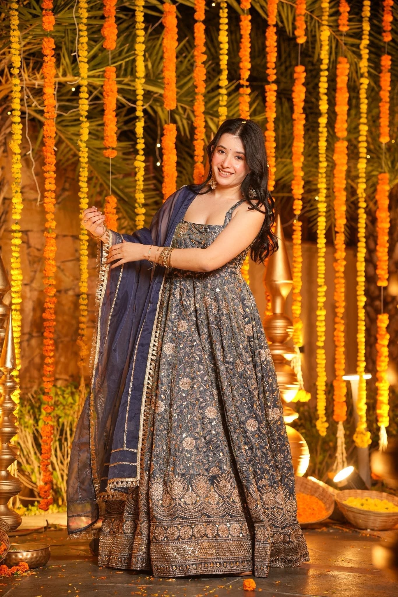 Beautiful Heavy Anarkali Suit Set ❤️