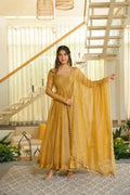 Beautiful Salsa Silk Anarkali Suit Set