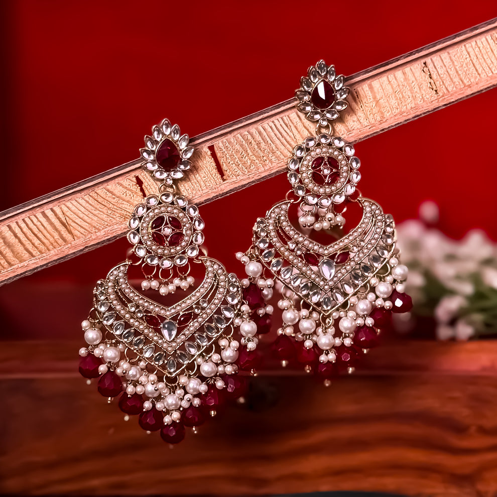 Traditional Kundan Earing Set
