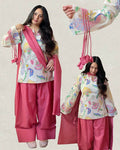 Beautiful Printed Cotton Farshi Suit Set