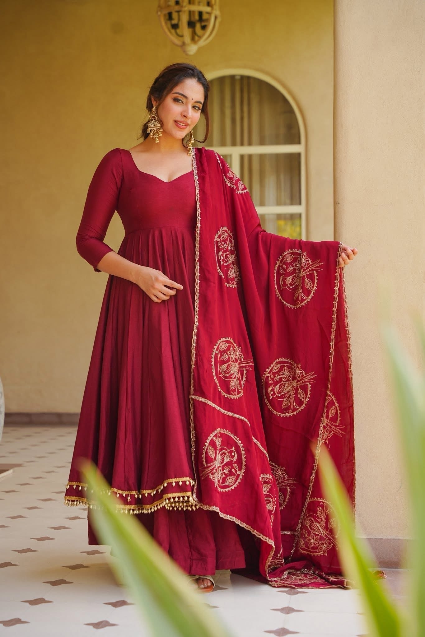 Beautiful Anarkali Suit Set