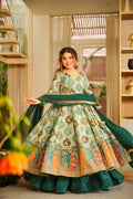 Traditional Heavy Sequence Work Anarkali Suit Set