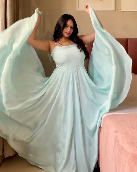 Beautiful Fairytale Anarkali Suit With Jacket and Duptta