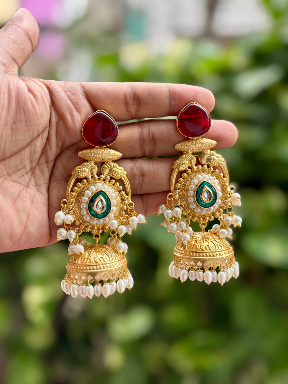Traditional Meher Kashmiri Earing Set
