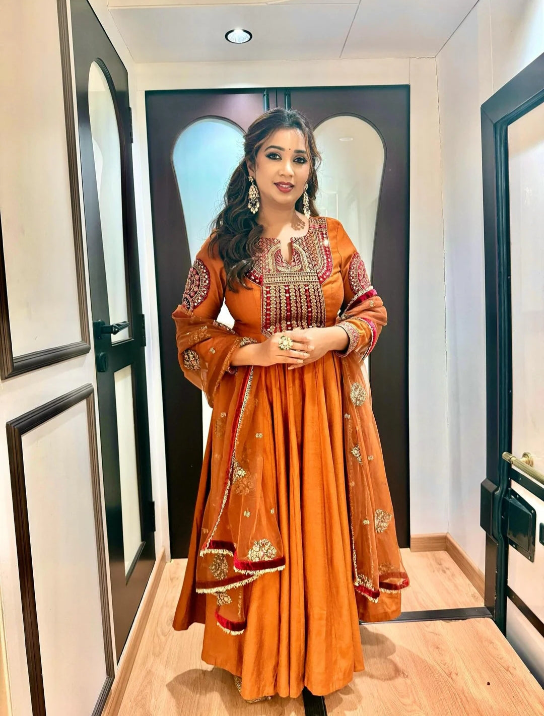 Beautiful Festive Anarkali Suit Set