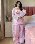 Beautiful Pink Farshi Salwar Suit Set