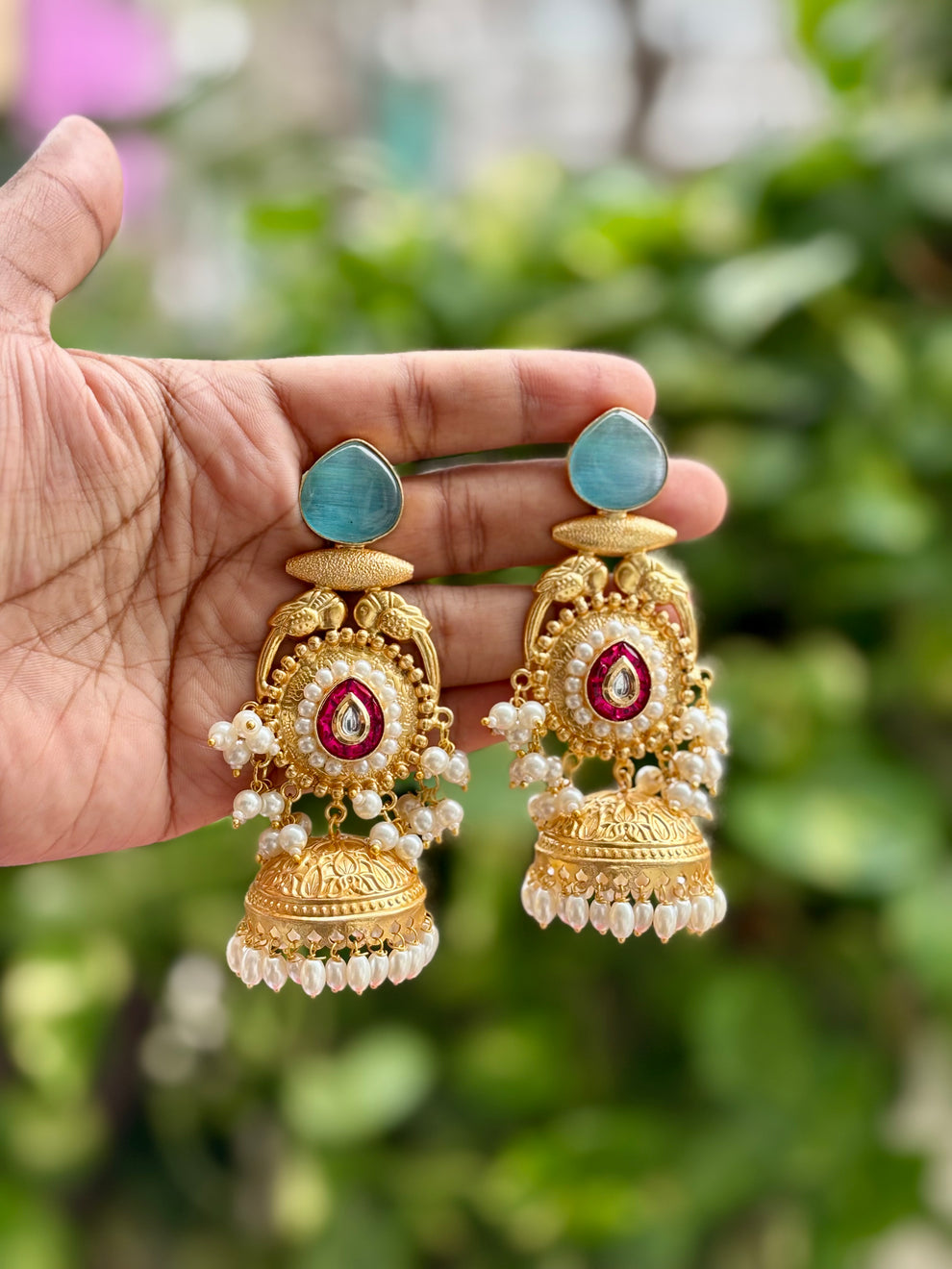 Traditional Meher Kashmiri Earing Set