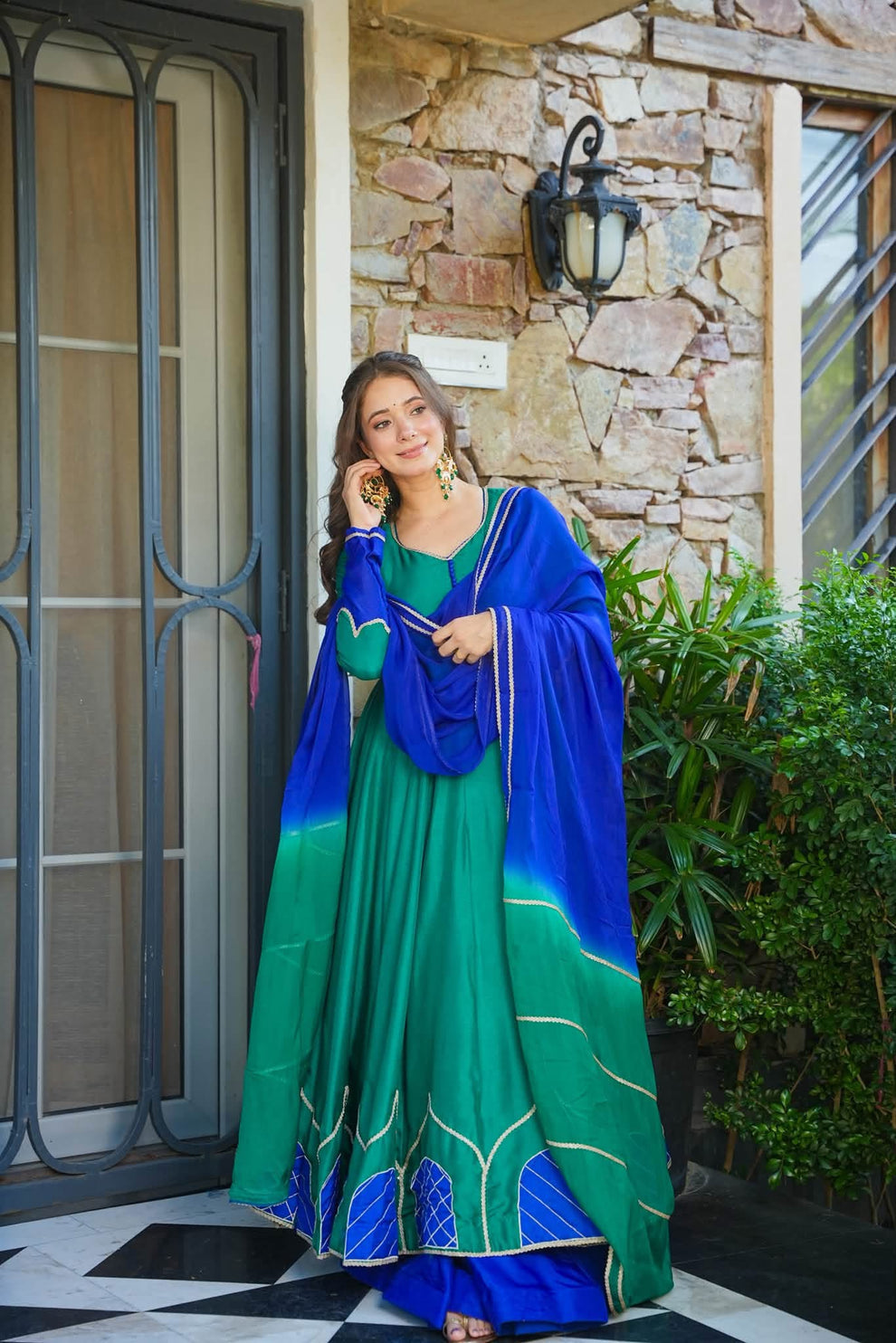 Newly Launch Silk Anarkali Suit Set