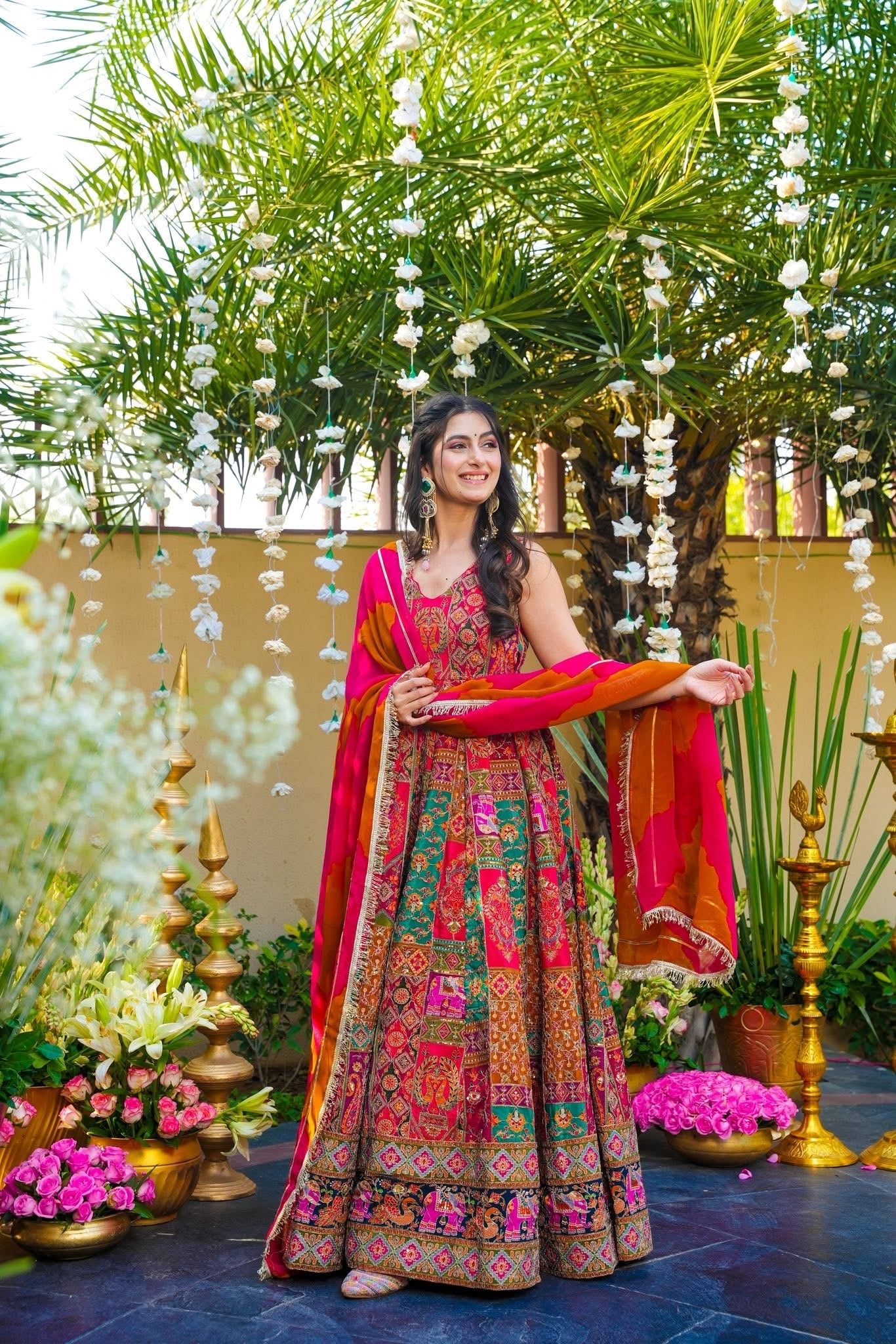 Beautiful Embroidered Anarkali Suit